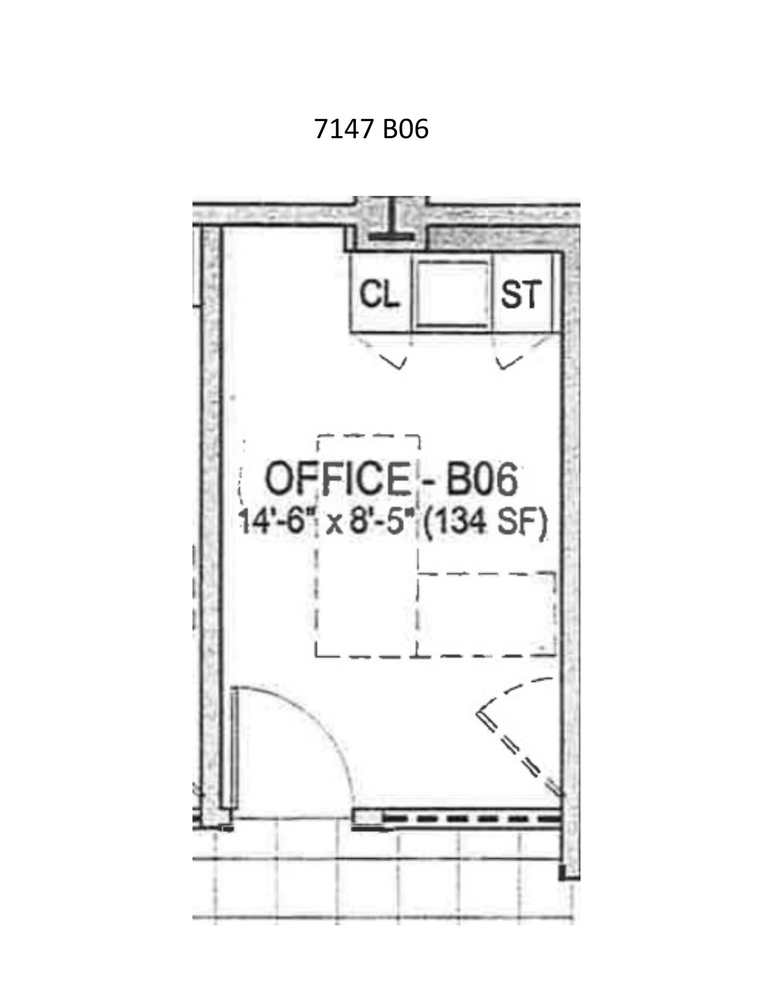 7137-7161 E Rancho Vista Dr, Scottsdale, AZ à louer Plan de site– Image 1 sur 1