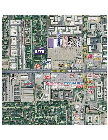 7510-7626 Westheimer Rd, Houston, TX à louer - Photo de l’immeuble – Image 2 sur 3