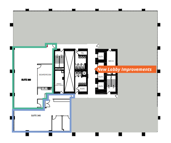 715 5 Av SW, Calgary, AB à louer Plan d’étage– Image 1 sur 1
