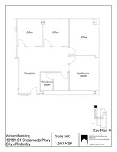 13181-13191 Crossroads Pky N, City Of Industry, CA à louer Plan de site– Image 1 sur 1