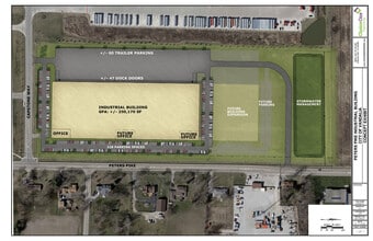 9085 Peters Pike, Vandalia, OH à louer Plan de site– Image 1 sur 4