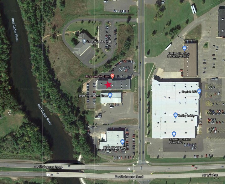 2700 College Dr, Rice Lake, WI à louer - Aérien – Image 2 sur 3