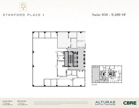 8055 E Tufts Ave, Denver, CO à louer Plan d’étage– Image 1 sur 1