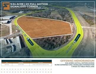 Plus de détails pour 19260 MO-413, Branson West, MO - Terrain à louer