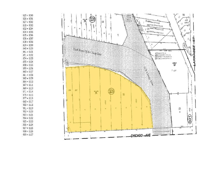 700 W Chicago Ave, Chicago, IL à louer - Plan cadastral – Image 2 sur 8