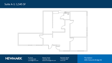 3081 Holcomb Bridge Rd, Norcross, GA à louer Plan d’étage– Image 1 sur 1
