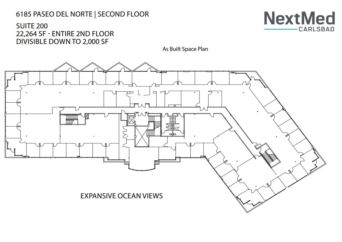 6183 Paseo del Norte, Carlsbad, CA à louer Plan d’étage– Image 1 sur 1