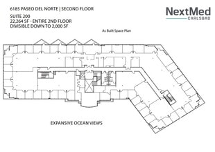 6183 Paseo del Norte, Carlsbad, CA à louer Plan d’étage– Image 1 sur 1