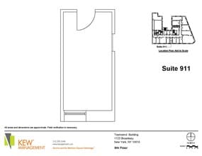 1123 Broadway, New York, NY à louer Plan d’étage– Image 2 sur 2