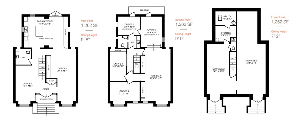 283-285 Macpherson Ave, Toronto, ON à vendre - Plan d’étage – Image 1 sur 1
