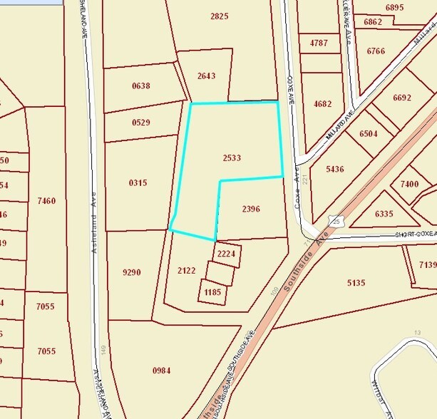 207 Coxe Ave, Asheville, NC à vendre - Plan cadastral – Image 2 sur 4