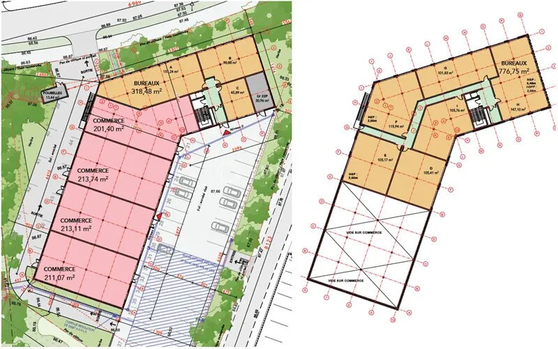 Local commercial dans Chambray-lès-Tours à vendre - Photo de l’immeuble – Image 3 sur 6