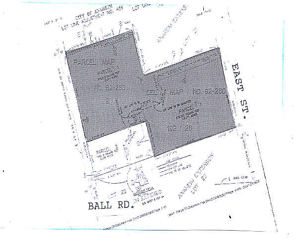 1045-1047 S East St, Anaheim, CA à louer - Plan cadastral – Image 2 sur 7