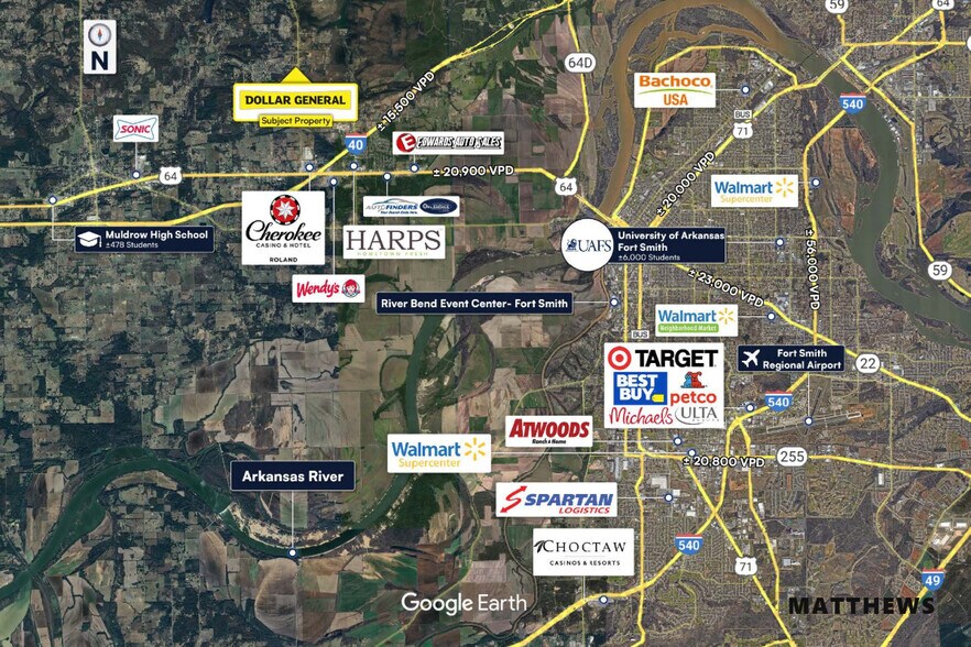 109028 S 4770 Rd, Roland, OK à vendre - Photo de l’immeuble – Image 3 sur 3