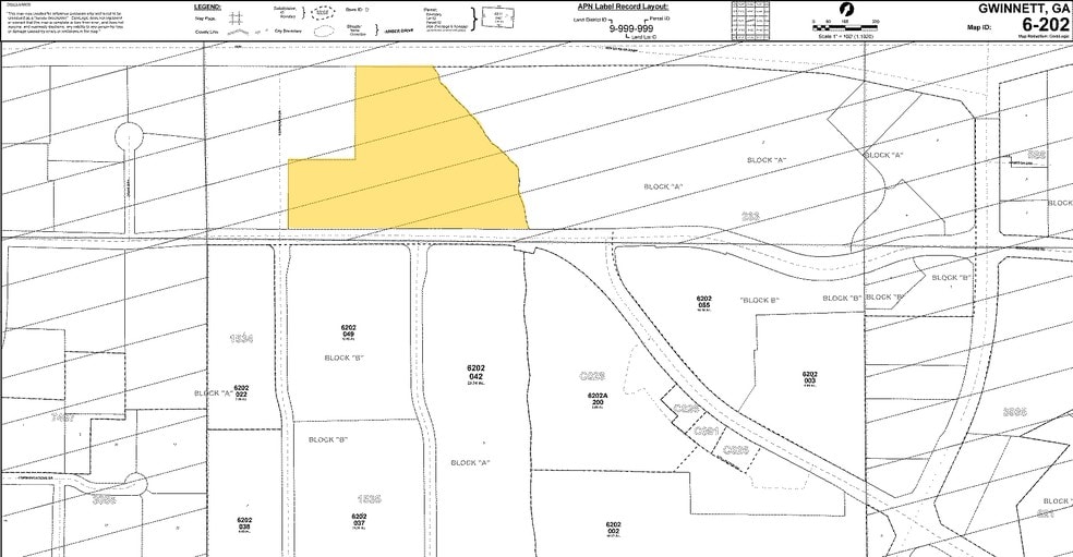 4145 Shackleford Rd, Norcross, GA à vendre - Plan cadastral – Image 2 sur 5