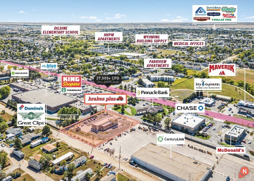 3522 Dell Range Blvd, Cheyenne, WY à vendre - Photo de l’immeuble – Image 3 sur 5