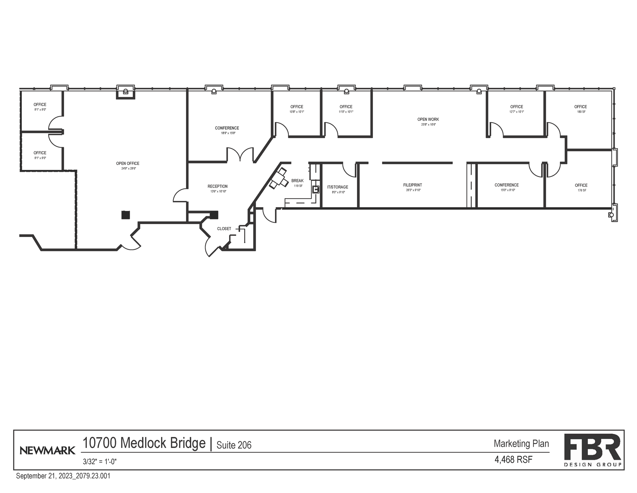 10700 Medlock Bridge Rd, Duluth, GA à louer Plan d’étage– Image 1 sur 3