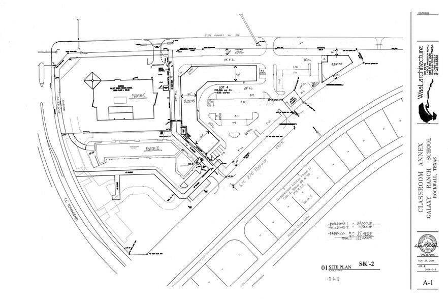 1855 T L Townsend Dr, Rockwall, TX à louer - Plan de site – Image 2 sur 2