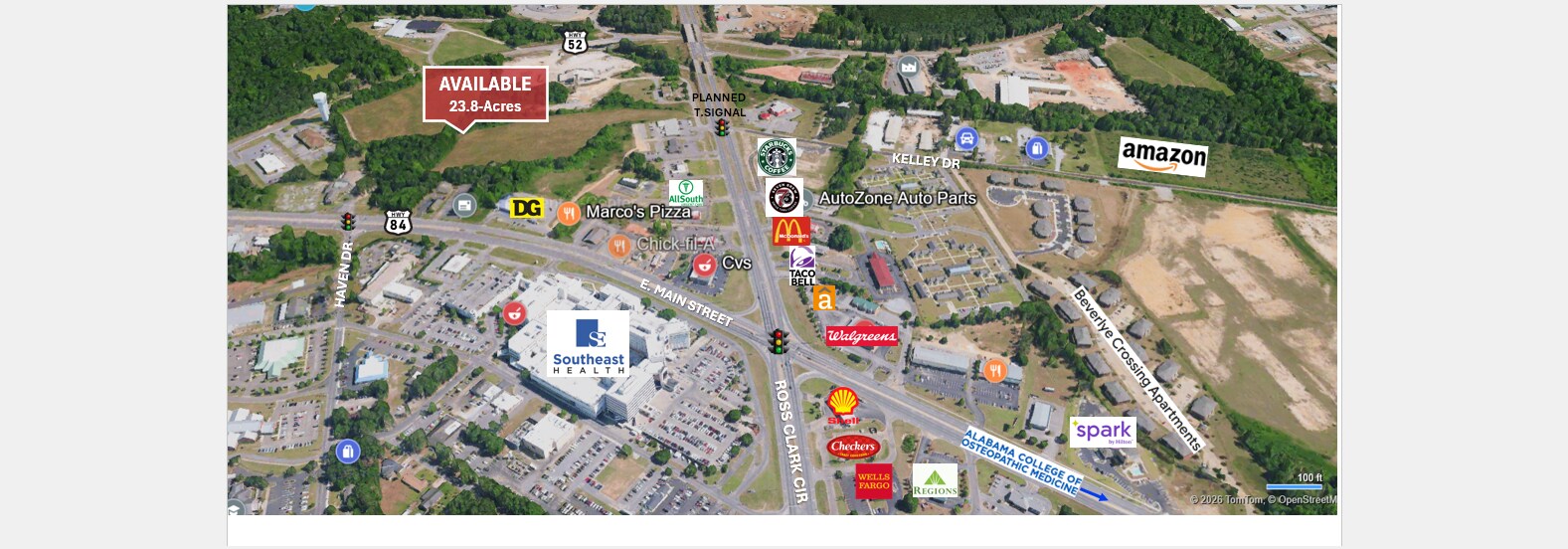 0 Ross Clark Cir, Dothan, AL à vendre Photo principale– Image 1 sur 5