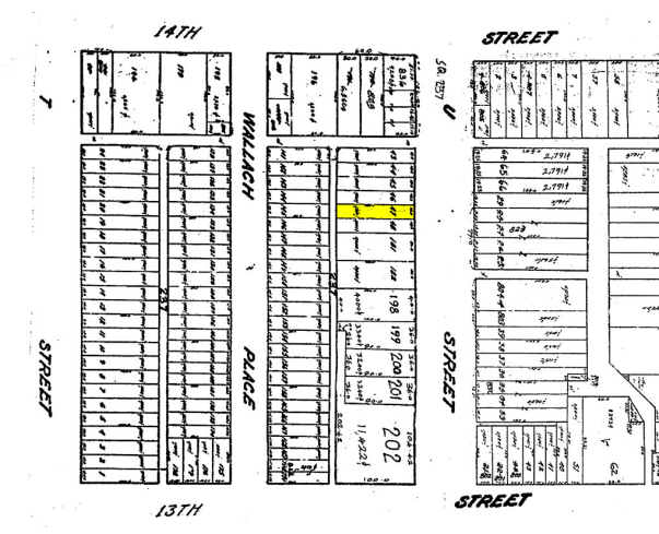 1336 U St NW, Washington, DC à louer - Plan cadastral – Image 2 sur 15
