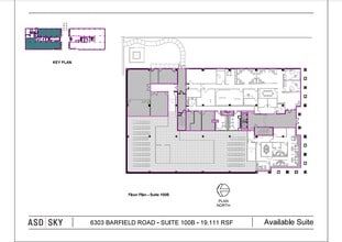 6301 Barfield Rd, Atlanta, GA à louer Plan d’étage– Image 1 sur 1