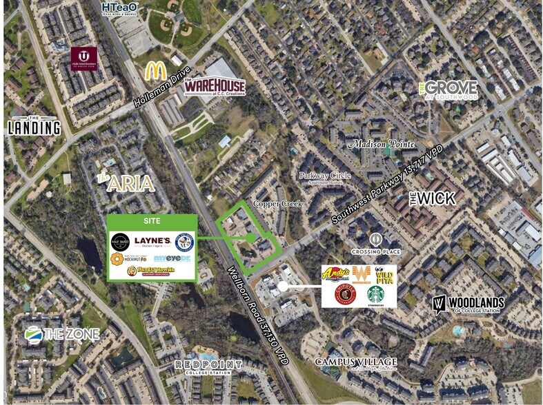 1301 Wellborn Rd, College Station, TX à louer - Photo de l’immeuble – Image 2 sur 6