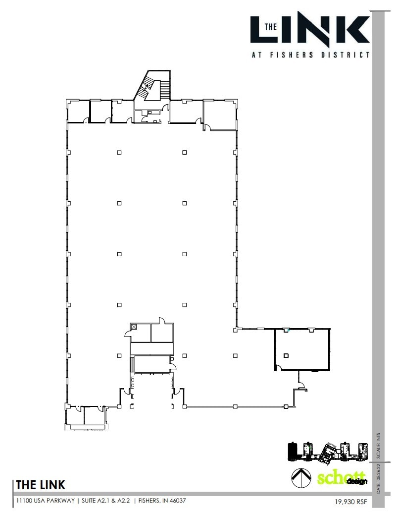 11100 USA Pky, Fishers, IN à louer Plan d’étage– Image 1 sur 1