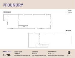 619 S Cedar St, Charlotte, NC à louer Plan d’étage– Image 1 sur 1