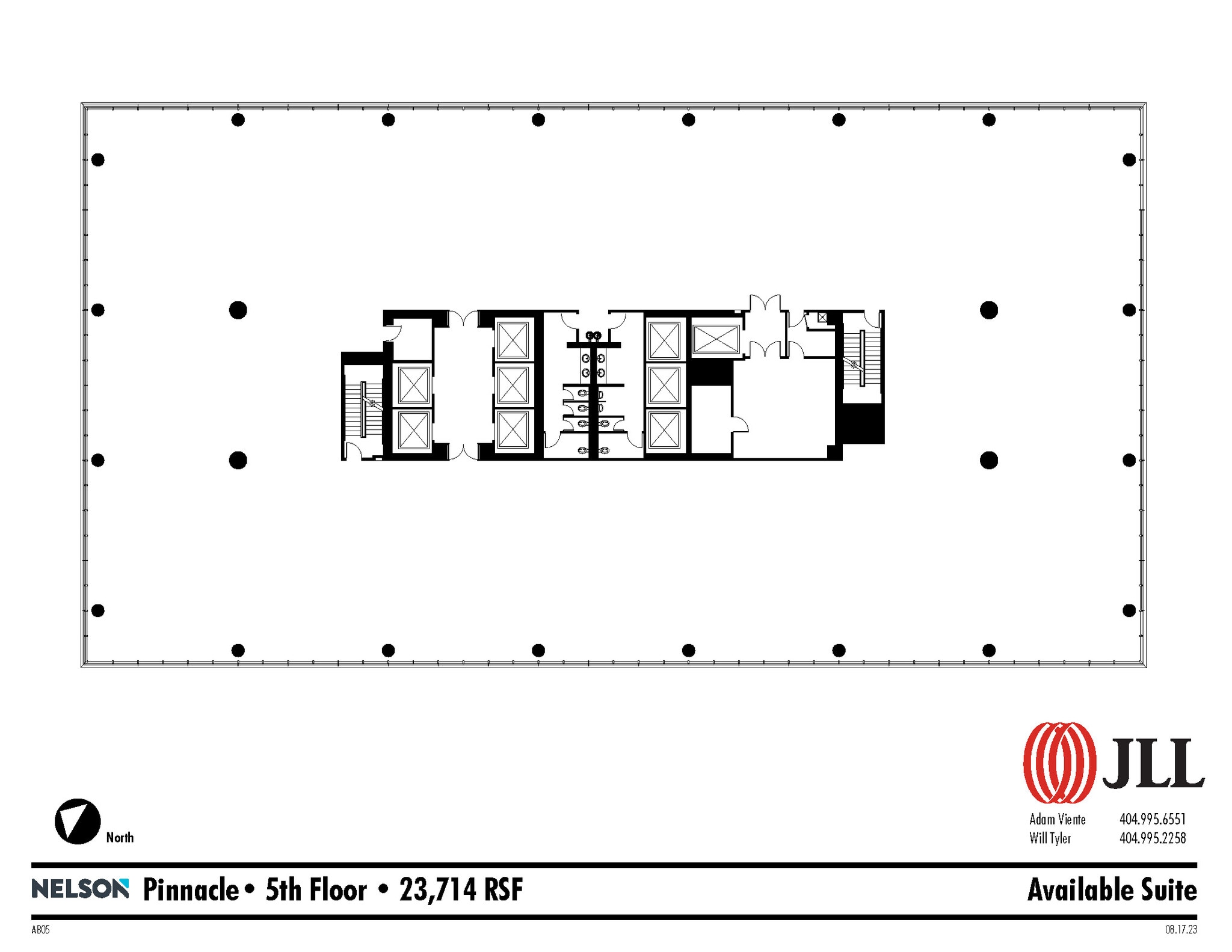 3455 Peachtree Rd NE, Atlanta, GA à louer Plan d’étage– Image 1 sur 1
