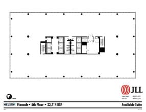 3455 Peachtree Rd NE, Atlanta, GA à louer Plan d’étage– Image 1 sur 1