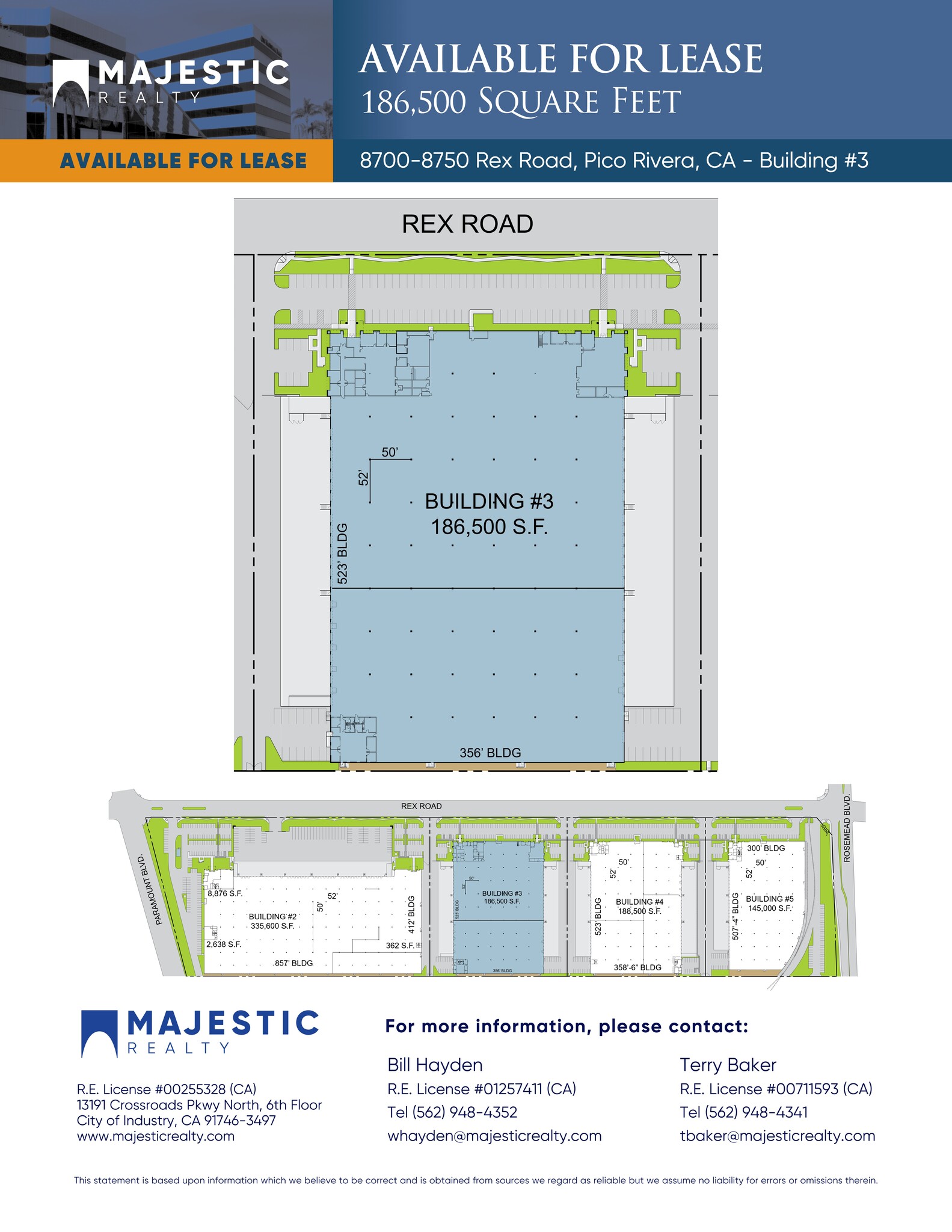 8700-8750 Rex Rd, Pico Rivera, CA à louer Plan de site– Image 1 sur 1