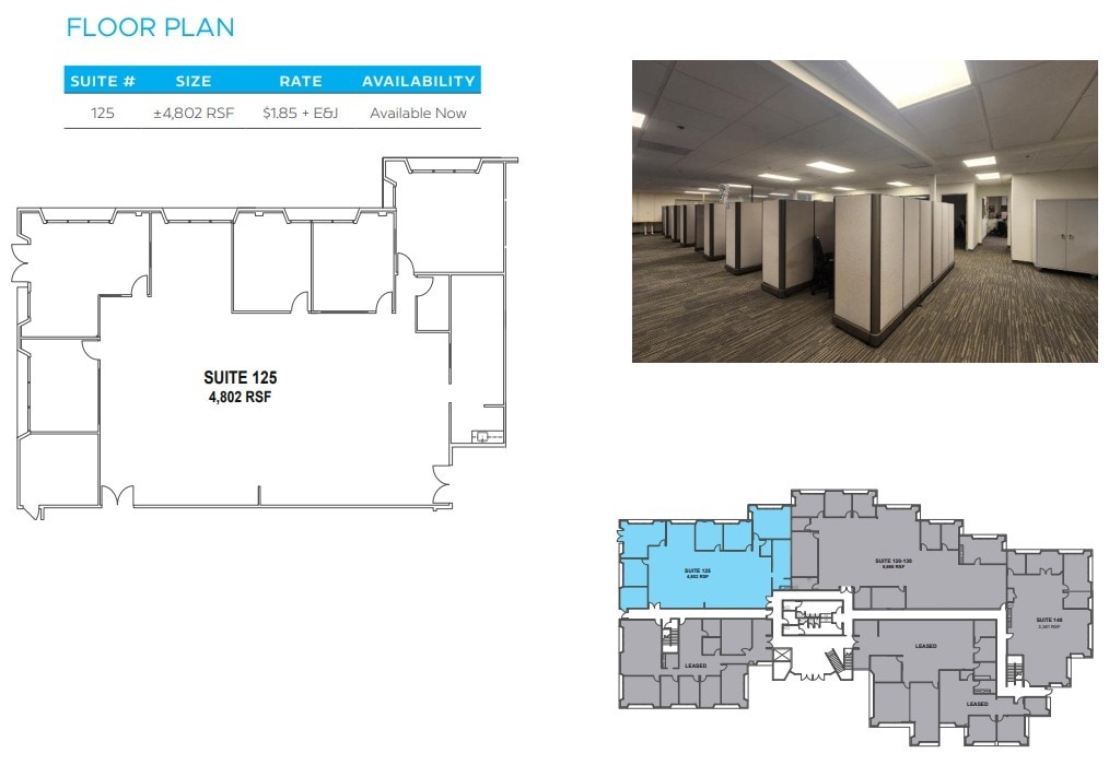 6215 Ferris Sq, San Diego, CA à louer Plan d’étage– Image 1 sur 2