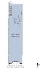 1426 Pearl St, Boulder, CO à louer Plan d’étage– Image 1 sur 3