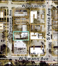 608 S Tampania Ave, Tampa, FL - Vue aérienne vue de carte