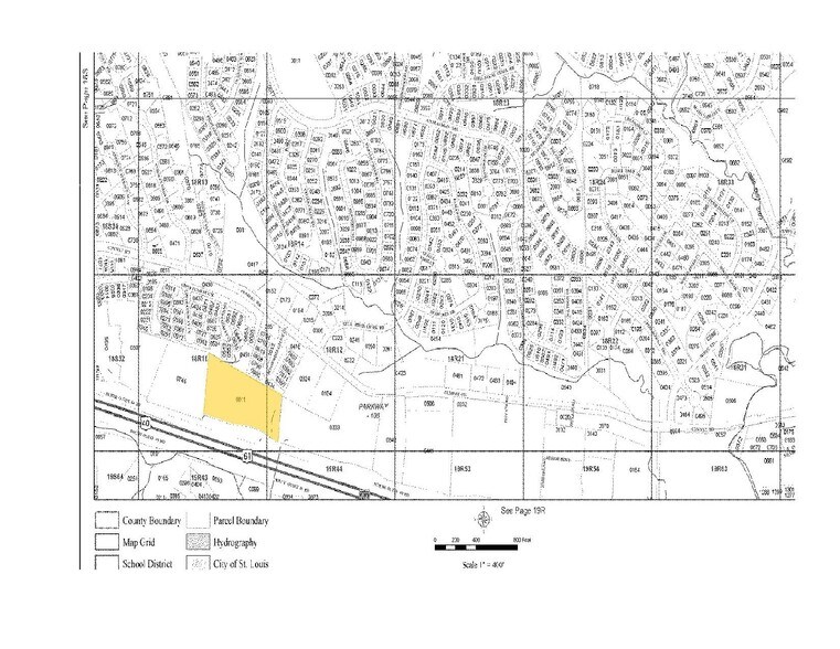 14755 N Outer 40 Rd, Chesterfield, MO à louer - Plan cadastral – Image 2 sur 5