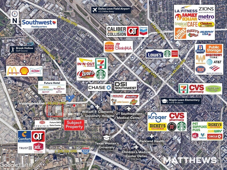 1820 W Mockingbird Ln, Dallas, TX à louer - Photo de l’immeuble – Image 3 sur 4