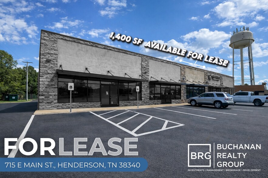 715 E Main St, Henderson, TN à louer - Photo de l’immeuble – Image 2 sur 4