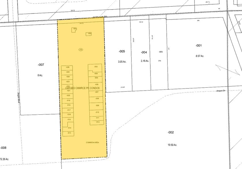 727 W Ellsworth Rd, Ann Arbor, MI à louer - Plan cadastral – Image 3 sur 6