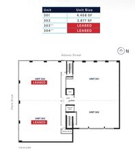 1308-1310 Adanac St, Vancouver, BC à louer Plan d’étage– Image 1 sur 1