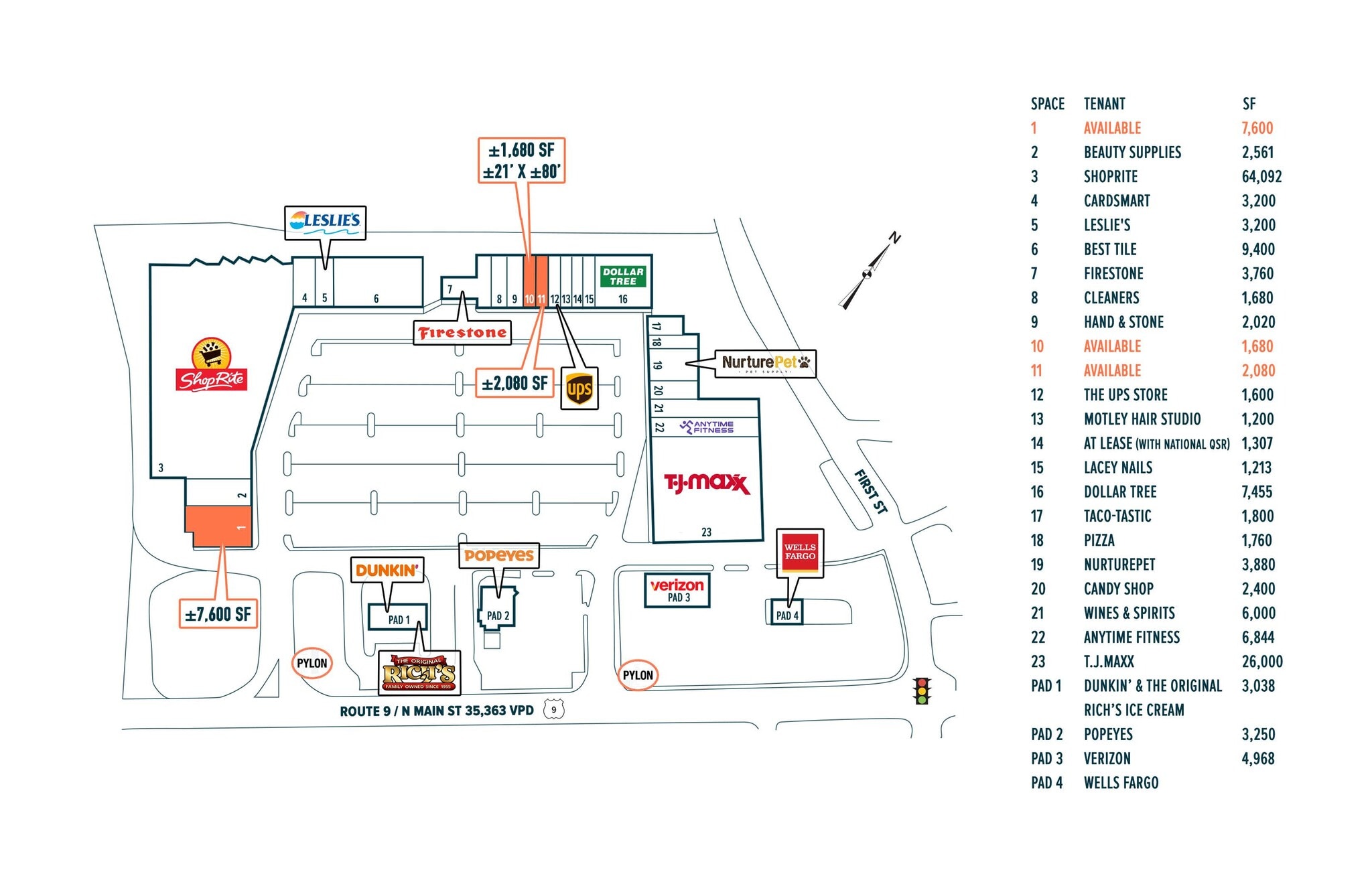 344 US Highway 9, Lanoka Harbor, NJ à louer Plan de site– Image 1 sur 1