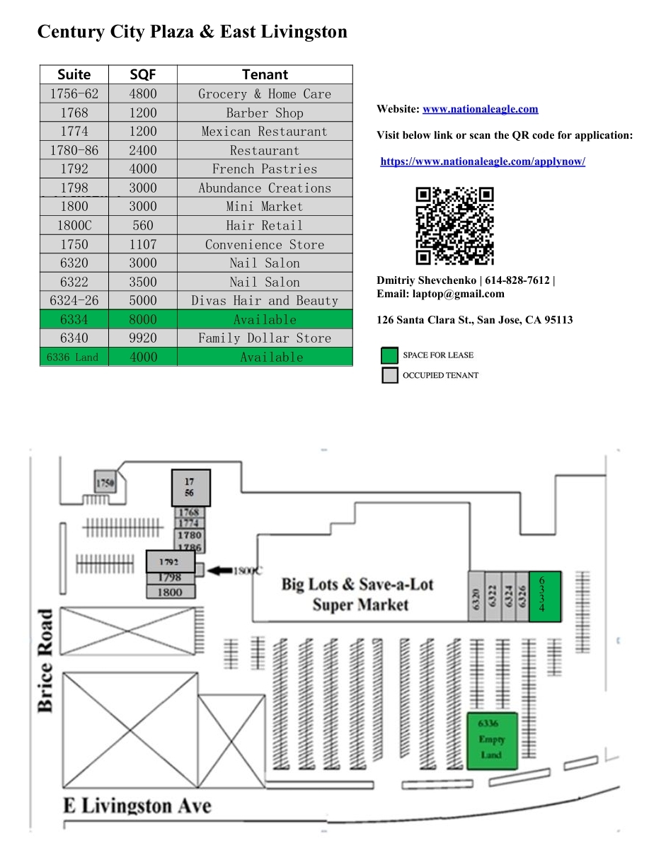6300-6334 E Livingston Ave, Reynoldsburg, OH à louer Photo de l’immeuble– Image 1 sur 5