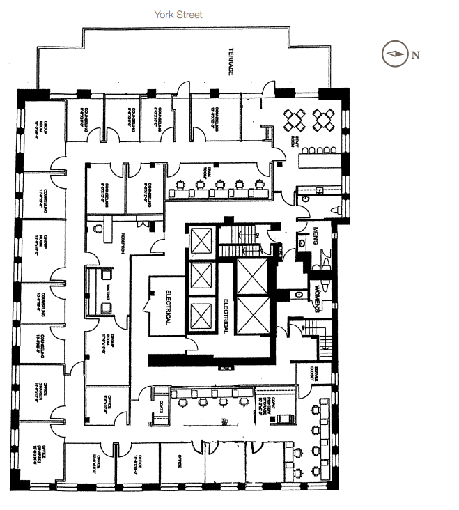 55 York St, Toronto, ON à louer Plan d’étage– Image 1 sur 1