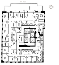 55 York St, Toronto, ON à louer Plan d’étage– Image 1 sur 1