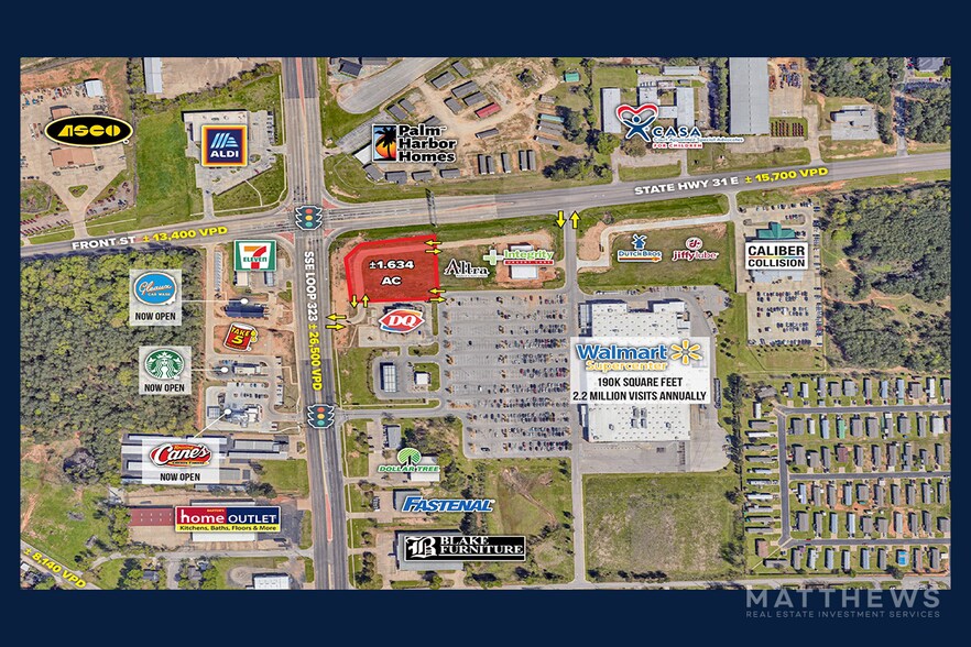 SEC SE 323 & TX-31 loop, Tyler, TX à vendre - Photo de l’immeuble – Image 2 sur 2