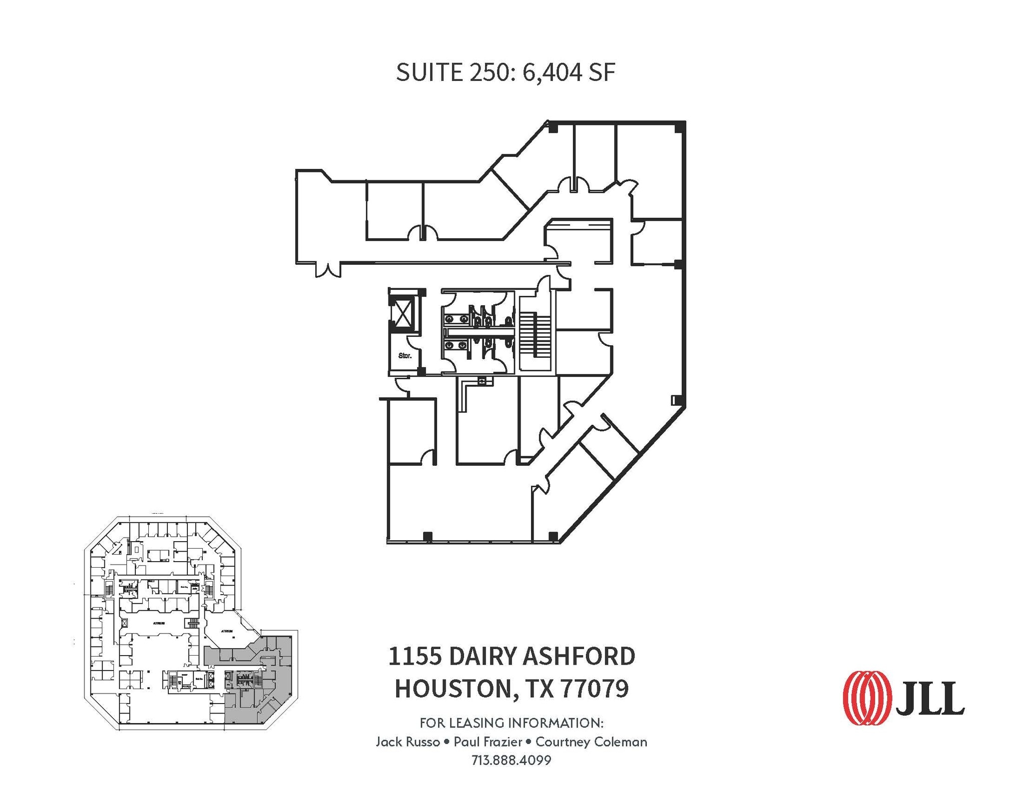 14701 St. Marys Ln, Houston, TX à louer Plan d’étage– Image 1 sur 1
