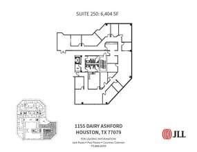 14701 St. Marys Ln, Houston, TX à louer Plan d’étage– Image 1 sur 1