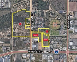 Plus de détails pour Bentsen Road, McAllen, TX - Terrain à vendre