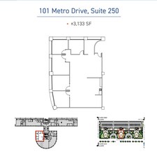 83-101 Metro Dr, San Jose, CA à louer Plan d’étage– Image 1 sur 1