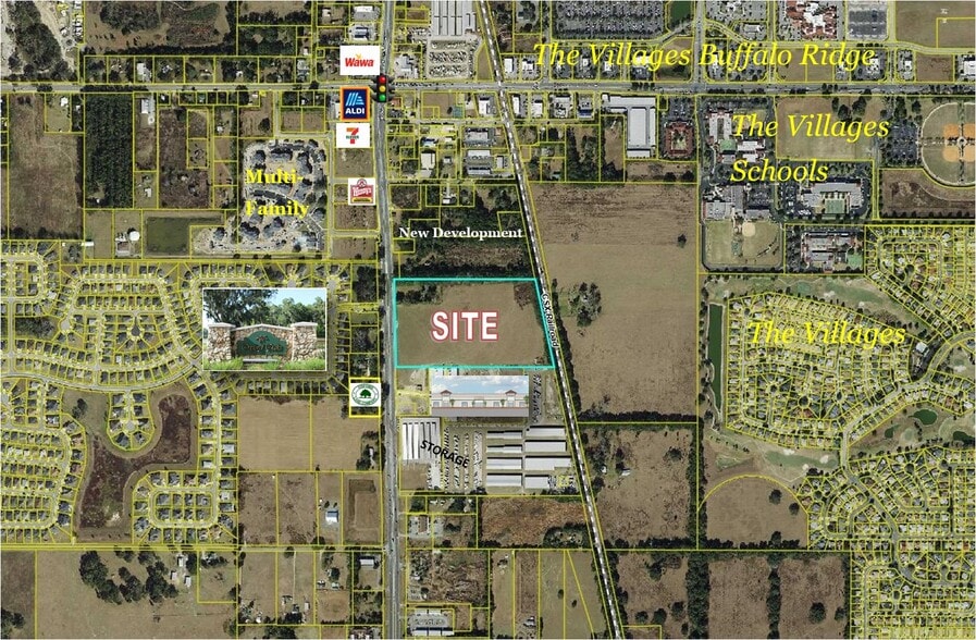 11425 N US Highway 301, Oxford, FL à vendre - Aérien – Image 1 sur 11