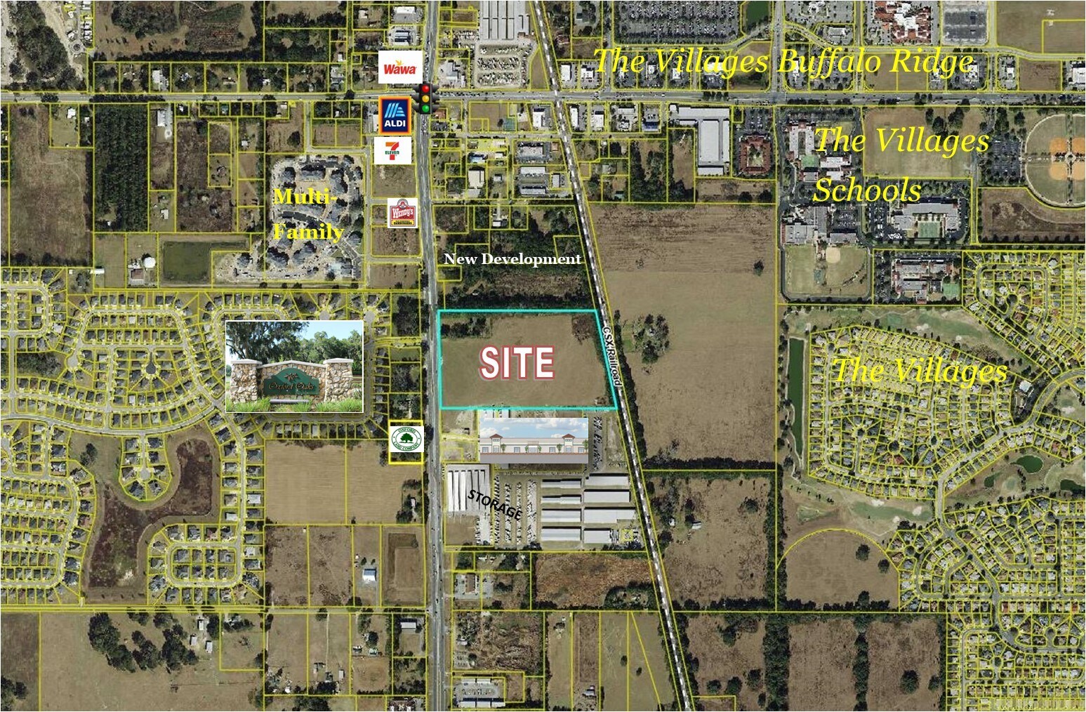 11425 N US Highway 301, Oxford, FL à vendre Aérien– Image 1 sur 12